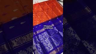 Pure uppada pattu sarees jamdani pallu trending saree viralvideo handloom pattusarees 5k 3k [upl. by Shane]