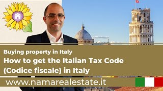 Buying a property in Italy  How to get the Italian Tax Code Codice fiscale in Italy [upl. by Kim]