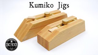 Making Kumiko Jigs from Hickory and Brass [upl. by Yasibit]