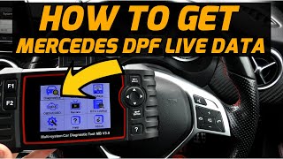 How To View DPF Live Data  Soot Content in Your Mercedes [upl. by Rondon]