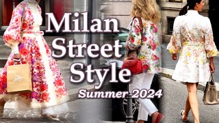 Summer 2024 Italian Fashion  Most Fashionable Outfit amp Stylish Looks Perfect for Daily Inspiration [upl. by Katrinka]