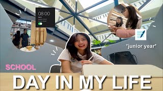 DAY IN MY LIFE as a JUNIOR in high school  vlog [upl. by Akkin]