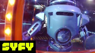 Robot Combat League First Robot Fight  S1E1  SYFY [upl. by Idnod558]