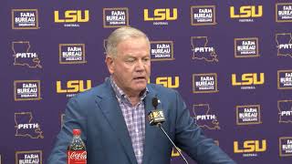 LSU HC Brian Kelly Press Conference  Jayden Daniels Heisman Potential  Nov 13th 2023 [upl. by Imogen215]