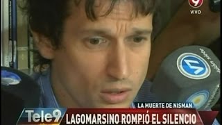 Lagomarsino rompió el silencio [upl. by Leora]