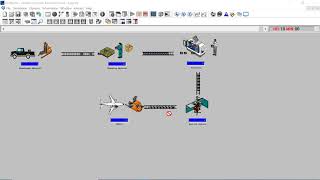 Promodel Student VersionSimulasi Sederhana Proses Produksi [upl. by Crispen]