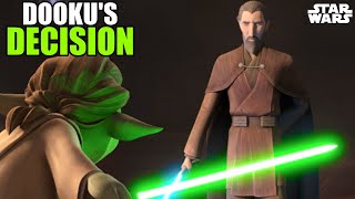 Why Dooku Dueling Yaddle Is So Important  Tales of the Jedi [upl. by Rurik]