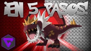 POKÉMON ¡TYRANTRUM EN 5 PASOS New [upl. by Kcinom]