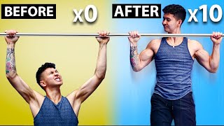 Go From 0 to 10 PullUps In A Row FAST [upl. by Yared]