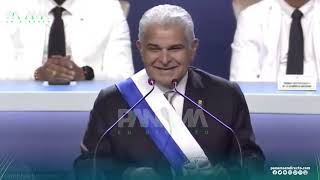 Discurso de José Raúl Mulino Presidente de Panamá en la toma de posesión  Panamá En Directo [upl. by Eanahs]