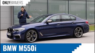 BMW M550i REVIEW 5Series M Performance 2019  OnlyBimmers BMW reviews [upl. by Fitzsimmons]