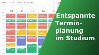 Workload und Terminplanung [upl. by Acireh]