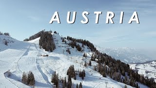 AUSTRIA SKI TRAVEL DIARY  DJI Spark Drone Footage [upl. by Bray361]