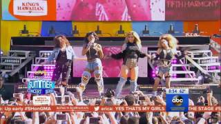 Fifth Harmony  Worth It Live on Good Morning America [upl. by Melak]