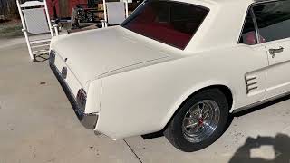 1966 Mustang  Blueprint Engines 347 stroker  Tremec TKX 5 speed [upl. by Ahseela292]