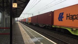 goederentrein komt door helmond brandevoort [upl. by Albric]