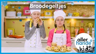 Broodegeltjes met sesam of kaas  Allerhande Kids [upl. by Eryt]