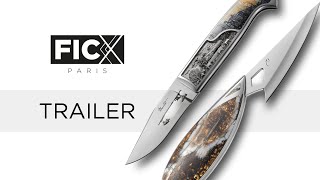 FICX Paris 2018 TRAILER  Knife show  Salon de la Coutellerie [upl. by Terej]