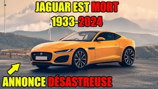 JAGUAR  LA MARQUE EST MORTE [upl. by Aynam403]