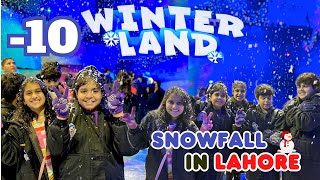 Winterland  Winterland Lahore  Winterland Bahria Town Lahore [upl. by Mareld741]