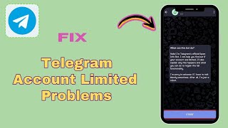 How To Fix quotTelegram limited account problemsquot2024 [upl. by Leslee340]