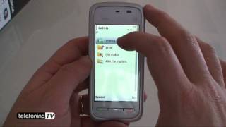 Nokia 5230 videoreview da Telefoninonet [upl. by Boleslaw]