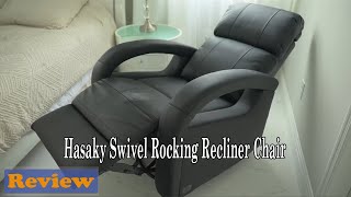 Hasaky Swivel Rocking Recliner Chair Review  Swivel Glide and Relax with Elegance [upl. by Pike]