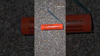 Knallkatusche blau 4g Funke firecracker pyrotechnik feuerwerk silvester [upl. by Eckart]