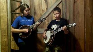 Grandfathers Clock mandolin amp banjo [upl. by Nalahs]