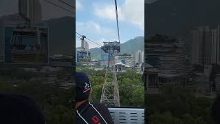 Ngong Ping 360 cable car hongkong travel vacation [upl. by Leemaj]