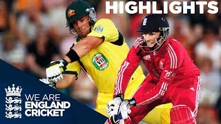 England amp Australia In Huge Scoring T20  2013  Highlights [upl. by Irihs]