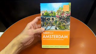 FODORS TRAVEL AMSTERDAM GUIDE BOOK CLOSE UP AND INSIDE LOOK [upl. by Drofwarc164]