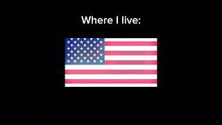 Where I live Where I’m from meme [upl. by Zildjian]