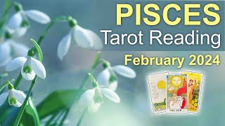 PISCES TAROT quotSUCCESS COMES IN ON THE HEELS OF DISAPPOINTMENT REFLECTION TIME IN ❤️quot February 2024 [upl. by Eimaj932]