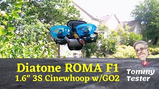 FPV Cinewhoop  Diatone ROMA F1  GO2  Minnesota [upl. by Jaime252]