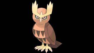 164 Noctowl Cry [upl. by Gnah]