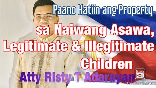 BEST VLOG EVER Paano Hatiin ang Ariarian sa Asawa Legitimate Illegitimate Children [upl. by Aland]