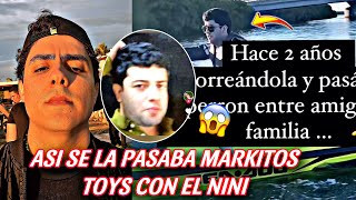 MARKITOYS TOYS SUBE VIDEO CON EL NINI EN LA PLAYA ANTES DE SER DETENIDO  LOS TOYS [upl. by Eda]