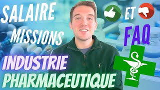 💊💰 Industrie pharmaceutique  SALAIRE AVANTAGES INCONVENIENTS QUOTIDIEN [upl. by How]