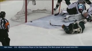 Granlund dives to score OT winner in midair [upl. by Tillford]