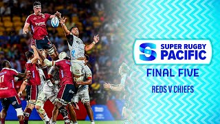 A TENSE final five minutes 😰  Queensland Reds v Chiefs  Round 3 2024 [upl. by Aeniah]