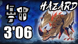 MHRS TU6  Hazard Legendary Strike 306  Flaming Espinas Gunlance Freestyle [upl. by Anerres]