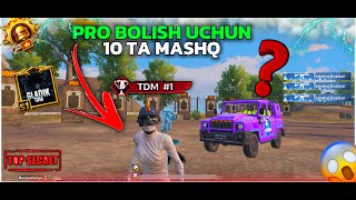 PRO BOLISH UCHUN😱 10 TA TRENOFKA MASHQLAR🔥✅ BGMI amp PUBG MOBILE [upl. by Clift]