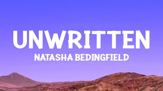 natashabedingfield  Unwritten Lyrics [upl. by Pincus]