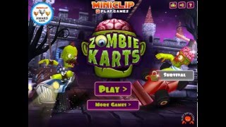 Zombie Karts Miniclip Online Game [upl. by Kalie254]