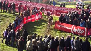 Cyclocross  Veldrijden  BPost Bank Trophy 201516 Round 1  Ronse  Elite Men [upl. by Sset]