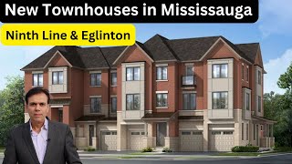 Tour New Homes Project Townhouses by Mattamy Homes Mississauga Ontario  Canada [upl. by Luapnaes]