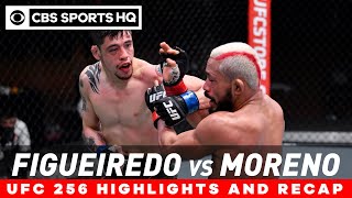 UFC 256 Recap Figueiredo and Moreno fight to a draw in an instant classic  CBS Sports HQ [upl. by Ora]