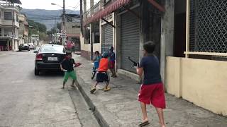 FORTNITE EN LA VIDA REAL en Mi BARRIO [upl. by Elegna]