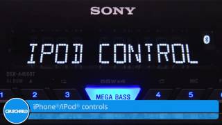 Sony DSXA400BT Display and Controls Demo  Crutchfield Video [upl. by Averat]